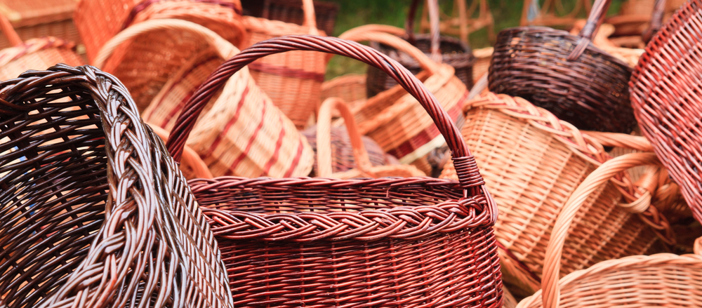 Poland wiklina traditional woven baskets_59301928